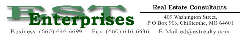 EST Enterprises, Real Estate Consultants, Chillicothe (6477 bytes)